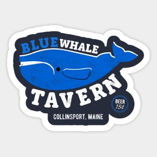 The Blue Whale Tavern Sticker